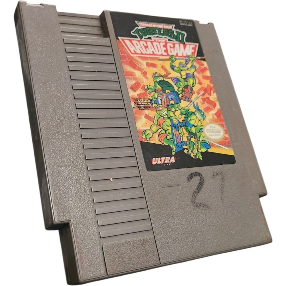 TMNT II The Arcade Game Nintendo NES Ultra Games NES-2N-USA Teenage Mutant Ninja